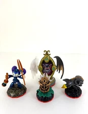 Skylanders Trap Team - Mirror Of Mystery Deja Vu Rocket Ram Tiki Speaky - Set