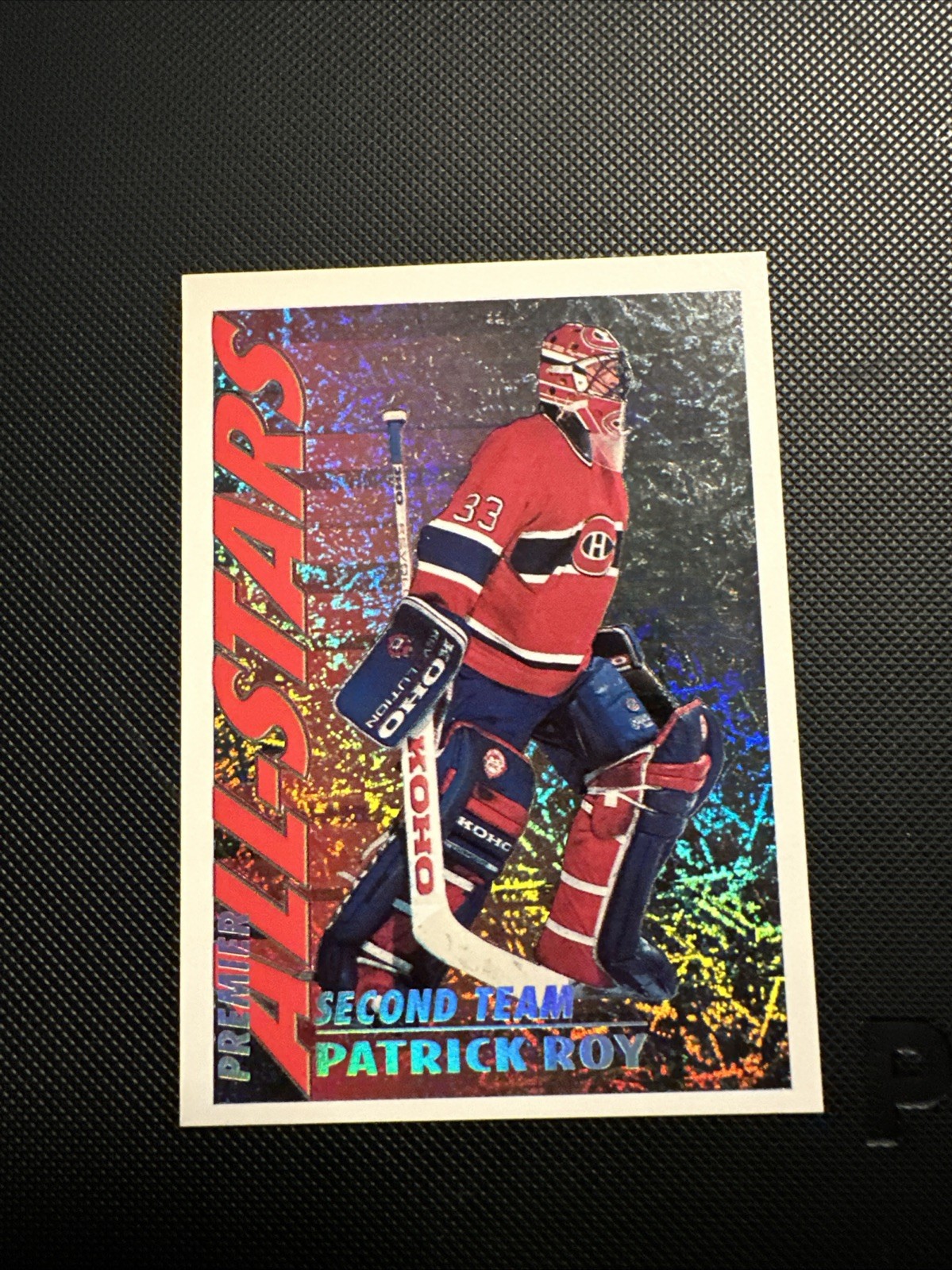 Patrick Roy #125 1994-95 Topps Premier Special Effects Montreal Canadiens Hockey