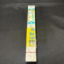 Oral-B Indicator Bristles 40 Soft Angle Toothbrush Vintage Clear Green 1994