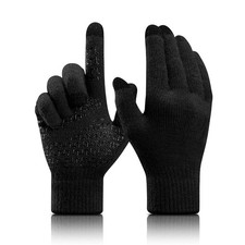Unisex Cold Weather Warm Touchscreen Glove Winter Gloves Knit Stretchy For Women