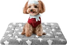 Dog Bed Mat Reversible Crate Pad  Cute Dog Bed Machine Washable Kennel Mat