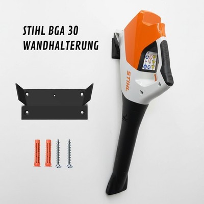 STIHL BGA30 wall mount, clean garage storage, 3D printed high quality PETG