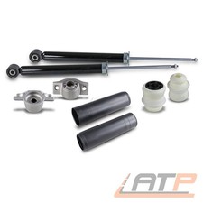 2x STOßDÄMPFER +DOMLAGER +PROTECTION-KIT HINTEN FÜR OPEL ASTRA J