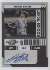 2022 Chronicles Contenders Rookie Ticket Optic Holo Prizm Gavin Sheets Auto 0wc9