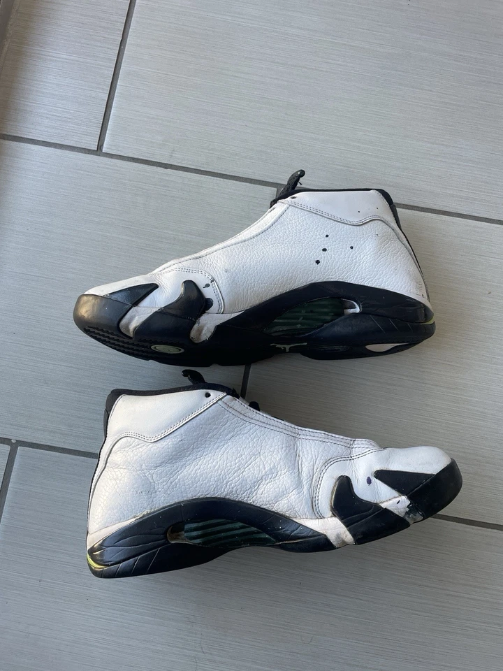 Air Jordan 14 Retro 2016 verde oxidado talla 12 Foto 2 de 4