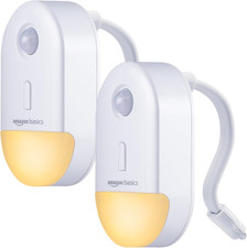 Color Changing LED Toilet Bowl Motion Sensor Light, Battery Operated, Auto-Off a