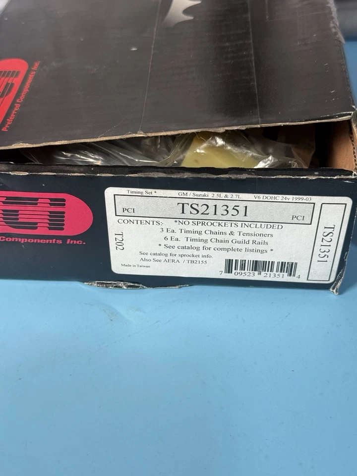 Preferred Components TS21351 Timing Set for Chevy Suzuki 2.5 &2.7 v6,24V 1999-03 - Image 2 of 4