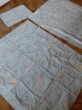 Laura Ashley Summer Palace Eau De Nil Curtains X3