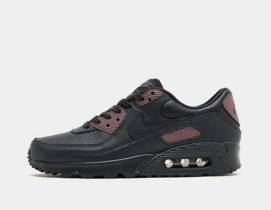 Nike Air Max 90 Premium Men's Trainers in Black Shoes