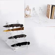 Dagger Holder Hunting Knife Holder Fixed Blade Knife Holder Acrylic Tabletop Dis