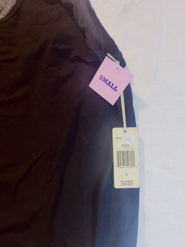 Tangerine Women's Layered Yoga Workout Tank Top Black / Gray Size Small - Picture 2 of 6