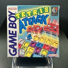 Tetris Attack (Nintendo Game Boy) Complete in Box CIB Box + Game + Manual VTG