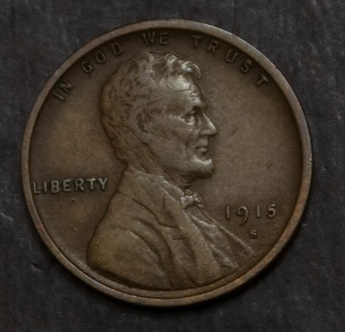 1915 S Lincoln Wheat Cent XF  Lot 3005