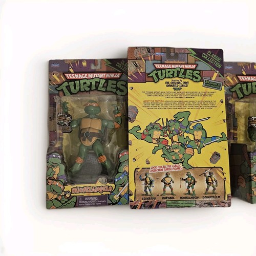 LOTTO 4 action figure TMNT Teenage Mutant Ninja Turtles collezione classica 2012 - Foto 5 di 6