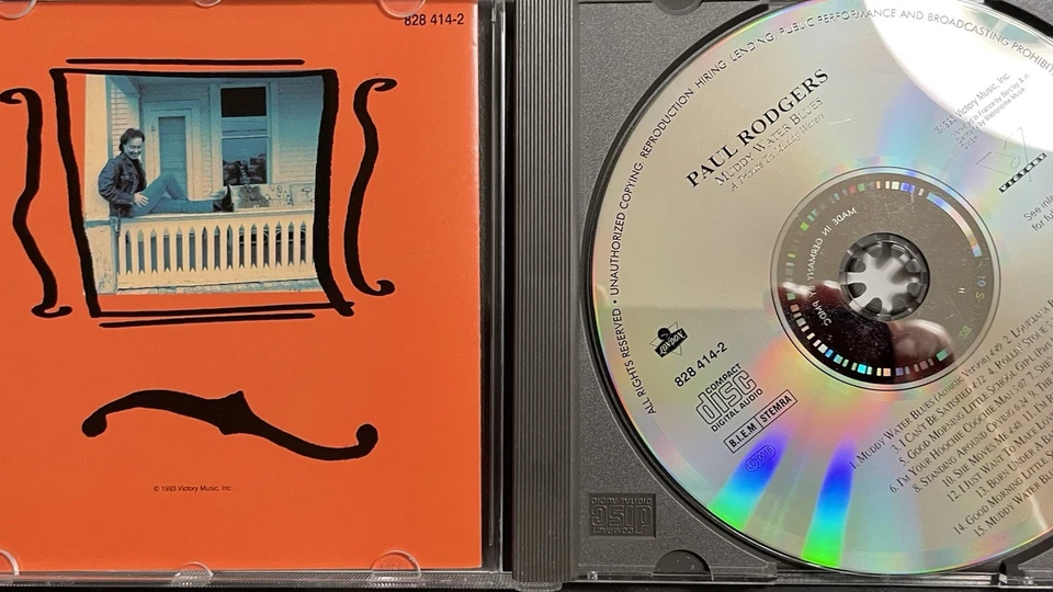 Paul Rodgers 💿 Muddy Water Blues - A Tribute To Muddy Waters Victory CD - Bild 2 von 3
