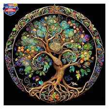 Diamond Painting Kit for Adults Tree of Life Full Drill 12x12 Inch Home Wall