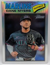 Dane Myers 2026 Topps Heritage #75 Refractor