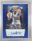 Courtney Williams 2025 Panini WNBA Prizm #SG-CW Blue Signatures Auto /75