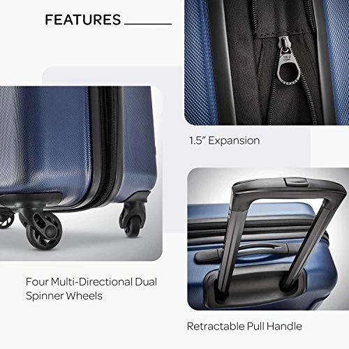 American Tourister Moonlight Hardside Expandable Luggage with Spinner Wheels - Image 3 of 4