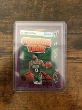 2023-24 Panini Donruss - Crunch Time Jayson Tatum #10 Press Proof Purple