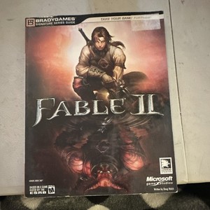 BradyGames Signature Series Fable II Strategy Guide 2008 MPN 9780744010497
