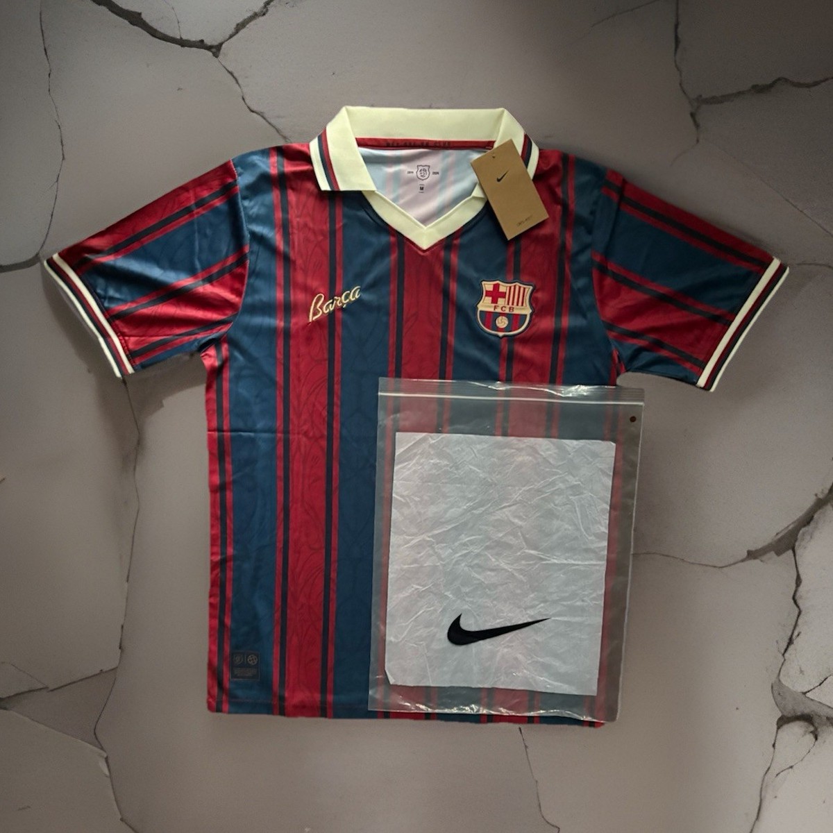Nike Fc Barcelona 125th Anniversary Special Edition Polo All Sizes