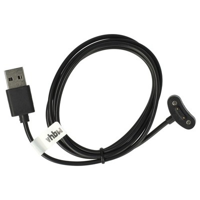 Ladekabel für Mobvoi TicWatch Pro 3 Pro 3 LTE E3 Pro X Pro 3 Ultra Schwarz 100cm