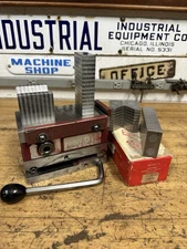 Suburban 3 x 6 inch Sine Chuck with Mag v blocks and parallels