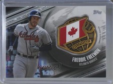 2020 Topps Global Game Medallions Black 13/149 Freddie Freeman #GGM-FF y8h