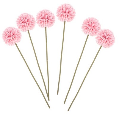  6 Pcs Deko Kunstblumen Groß Künstliche Hortensienblüten -Bouquet