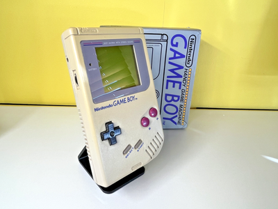 Nintendo Switch Nintendo DMG-01 337 NINTENDO GAME BOY Classic Console DMG-01 w/ Box + 4-Soft Good