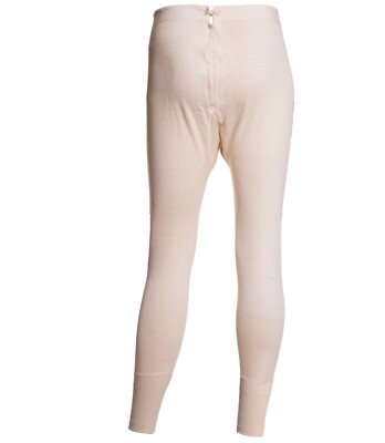 Gerippte Long Johns Leggings Hose Trousers 100% Baumwolle Scandi Sweden Neu Vintage