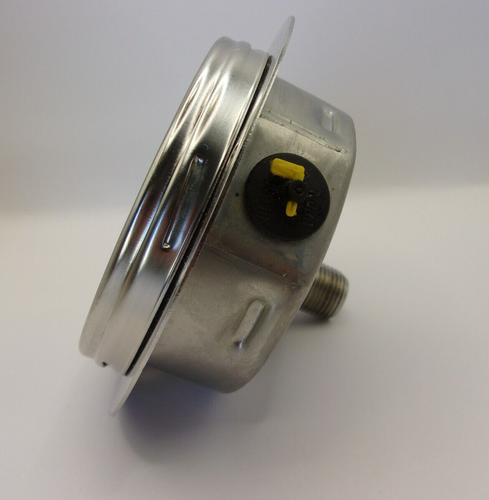 WIKA (0-60 PSI) PRESSURE GAUGE 316SS TUBE AND CONNECTION, 1008A - Picture 3 of 4