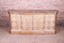 hollywood regency diamond faceted gold brushed marble top sideboard by hickory