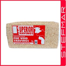Superior Shavings Pine Wood Shavings Bale 14KG 60X38X30CM