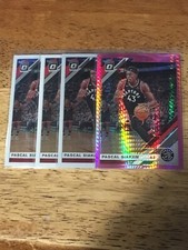 2019-20 Optic Pascal Siakam Hyper Pink+3 Base Raptors
