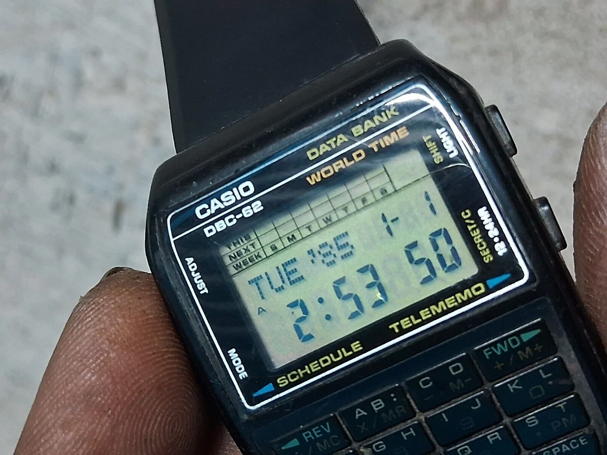 Casio calculator watch ebay sale