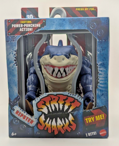NIB Street Sharks 30th Anniversary Streex & Ripster MATTEL TRY ME I BITE Figures - Picture 2 of 10