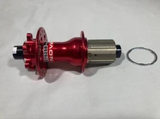 Novatec D792SB-A4A-11S-X12 (142x12mm) Red W/1.5mm washer 32 Hole Rear MTB Hub Di