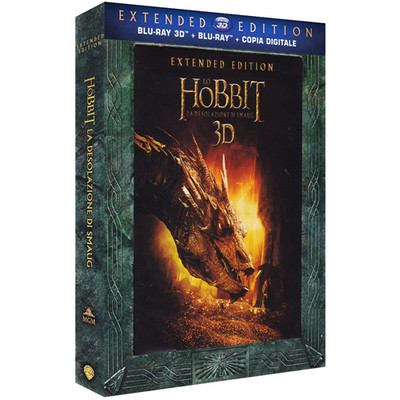 Hobbit (Lo) - Smaugs Einöde (3D) (Extended Edition) (2 Blu-Ray 3D + 3 Bl