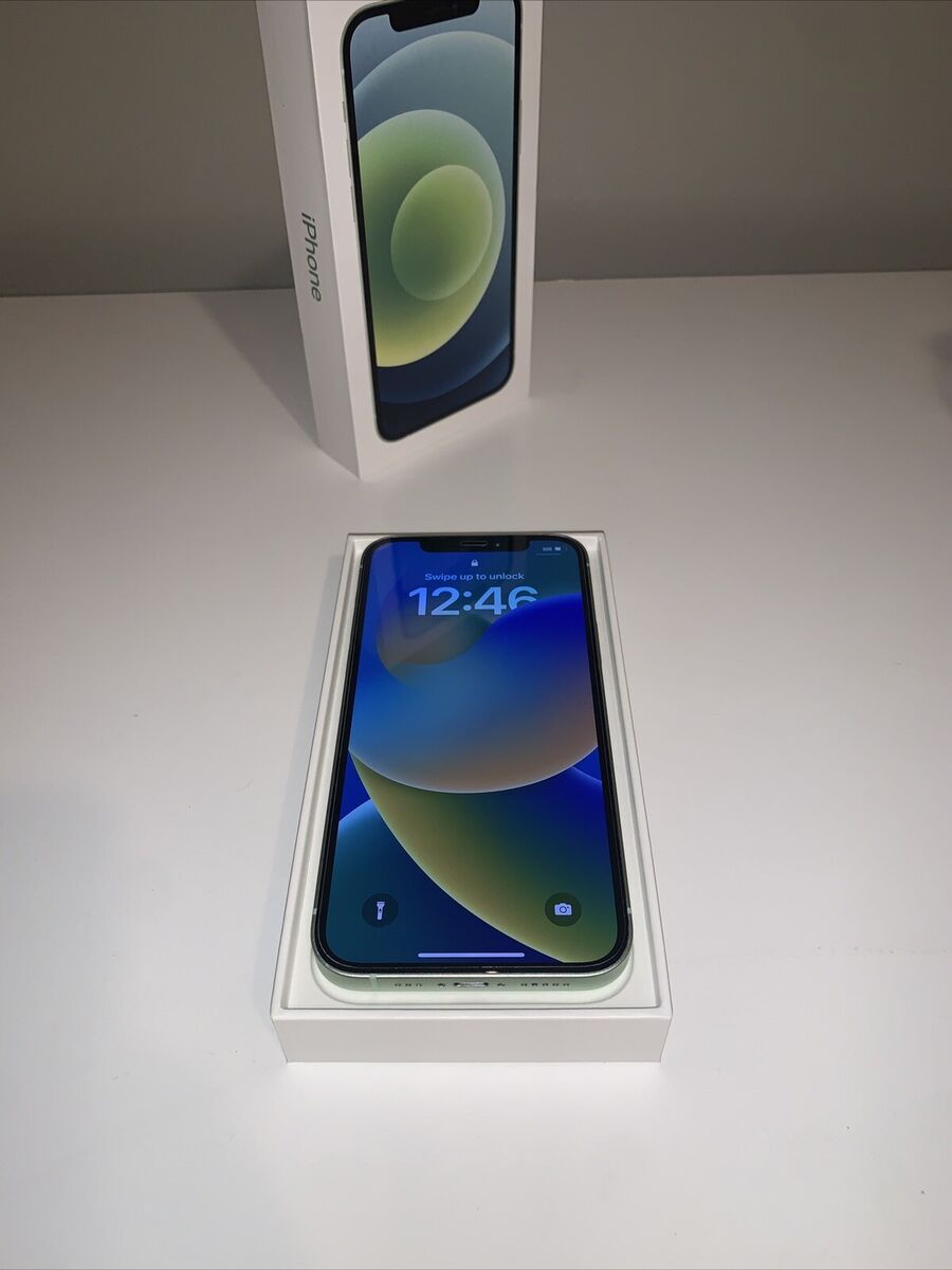 Apple iPhone 12 - 64GB - Green (Unlocked) Excellent Apple iPhone 12 - 64GB - Green (Unlocked) Excellent