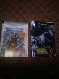Nintendo Gamecube Artwork Pokemon Xd Gale Or Phantasy Star Online Authentic Ebay
