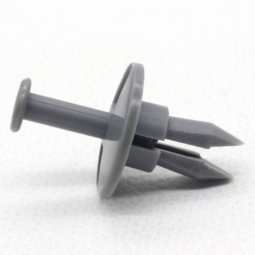 10Pcs Fits GM 5973996 Gray Bumper Fascia Push-Type Retaining Clip Fastener Rivet - Picture 5 of 5