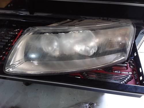 AUDI A6 LEFT HEADLAMP C6/4F, A6, SEDAN, HALOGEN TYPE, 11/04-09/08 04 05 06 07 08