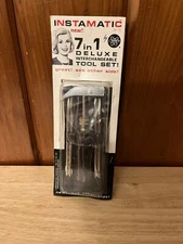 1972 Fedtro Instamatic 7 in 1 Deluxe Interchangeable Tool Set NOS