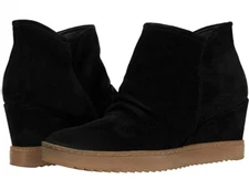 SOFFT AQUA Boots Womens Sz 11 SIRI Wedge Bootie Sneaker Suede Zip Waterproof NEW