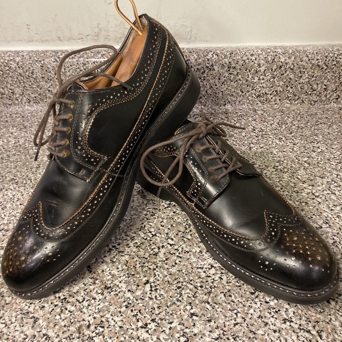 Bass leather wingtips Men Bass Usa Leather Classic Dress shoe Wingtip Nigeria | Ubuy main image 4