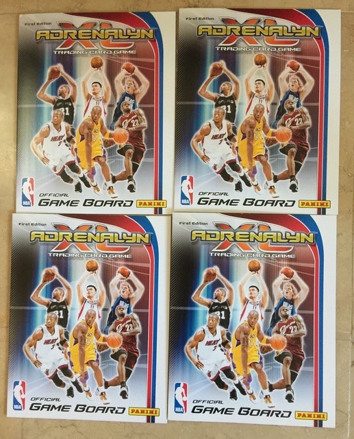 PANINI ADRENALYN XL TRADING CARD GAME 2009 NBA FIRST EDITION LOT OF 4