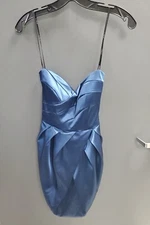 Womens B. Darlin Strapless Tulip Cocktail Dress Size 11/12
