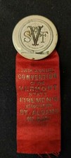 1917 Convention Badge Ribbon St Albans Vermont - Whitehead & Hoag